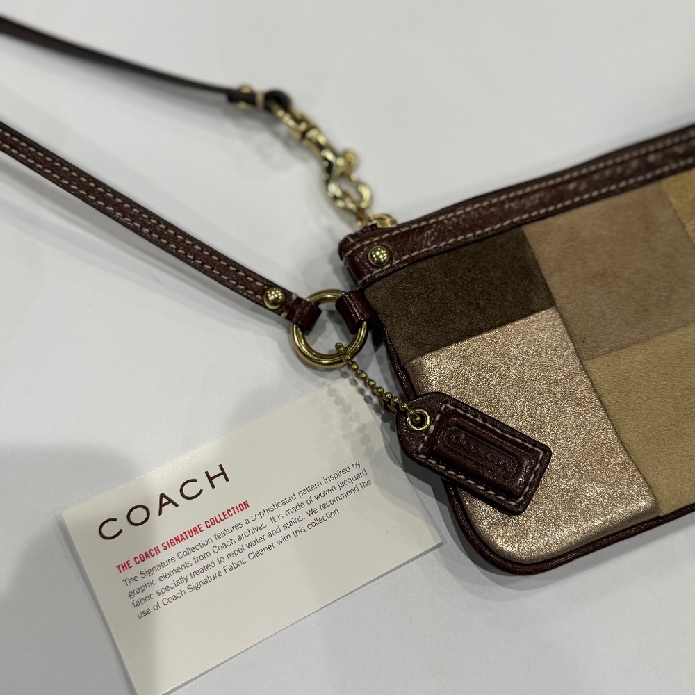 Coach Patchwork Wristlet - image 2